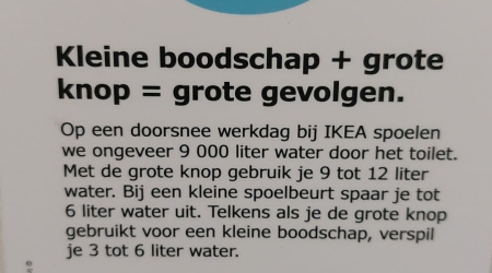 Dual flush toiletten